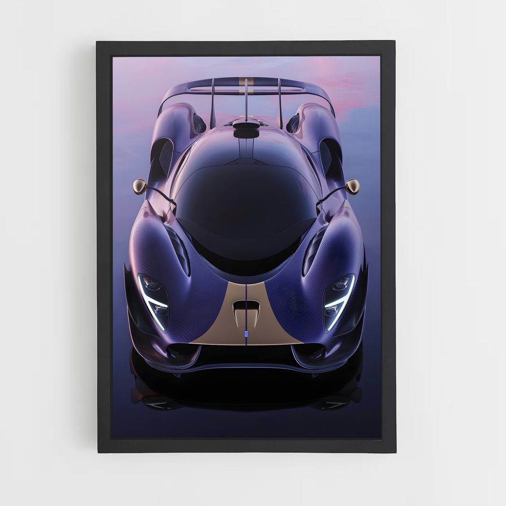 Poster Reflet Doré – affiche De Tomaso (vue 2)
